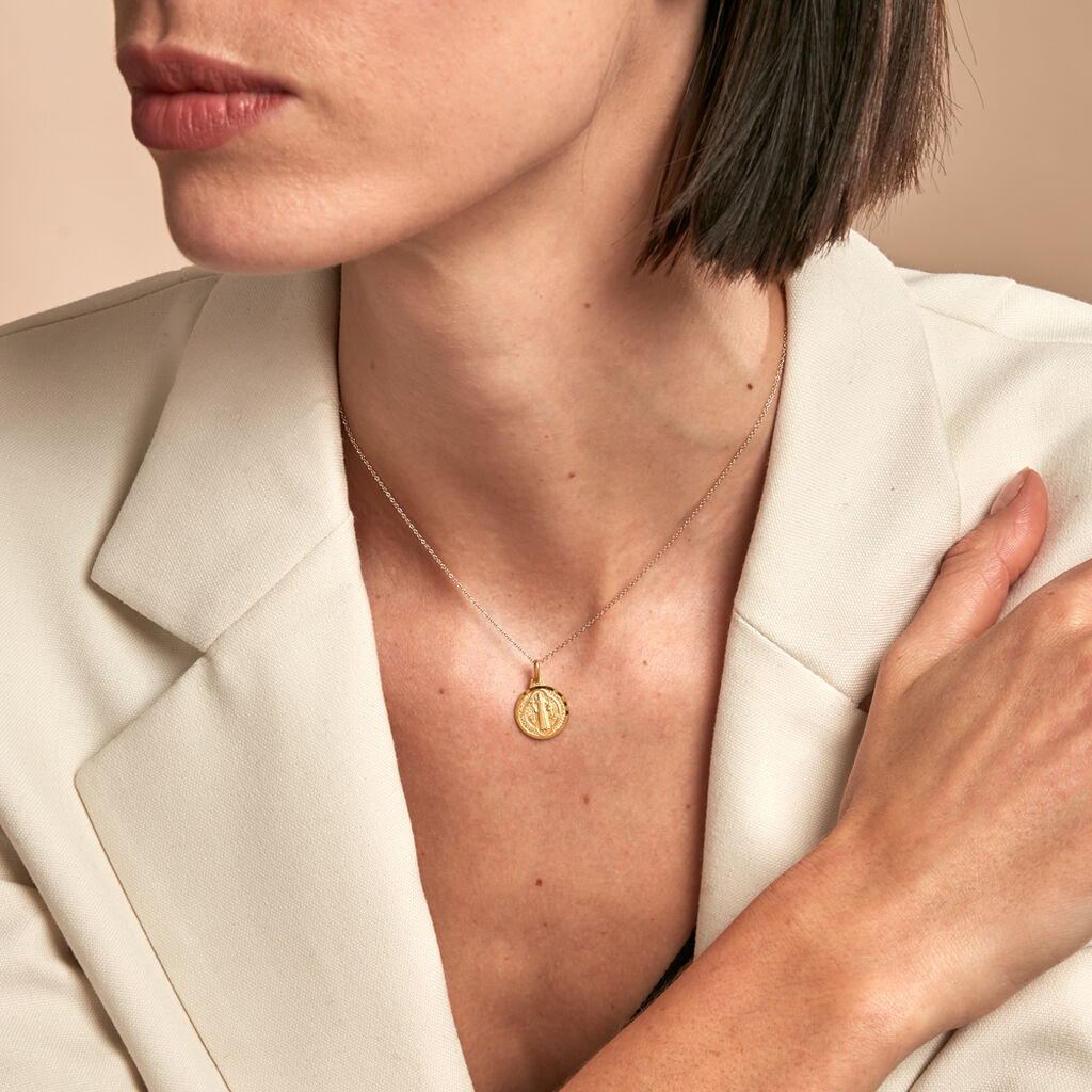 Pendentif Benoit Or Jaune