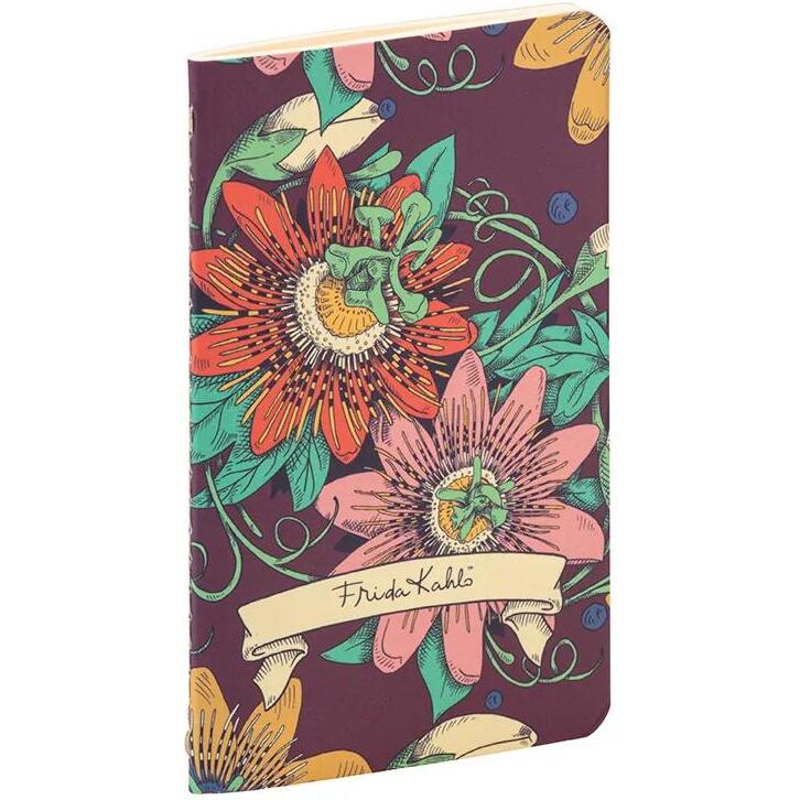 Frida Kahlo, Carnet cousu fil 7,5x12cm, 48 pages, uni, ass.