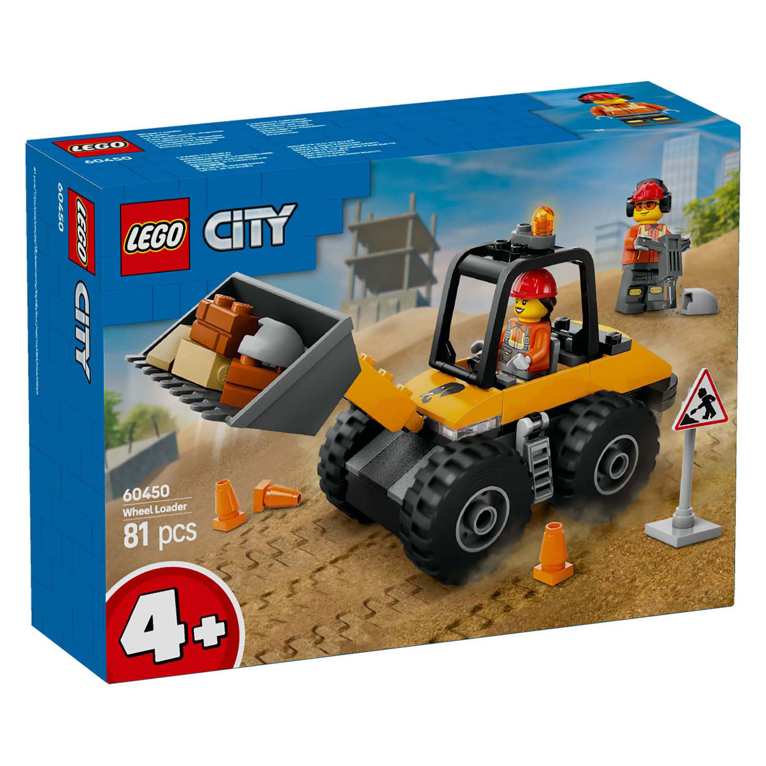 LEGO City 60450 Gele Wiellader