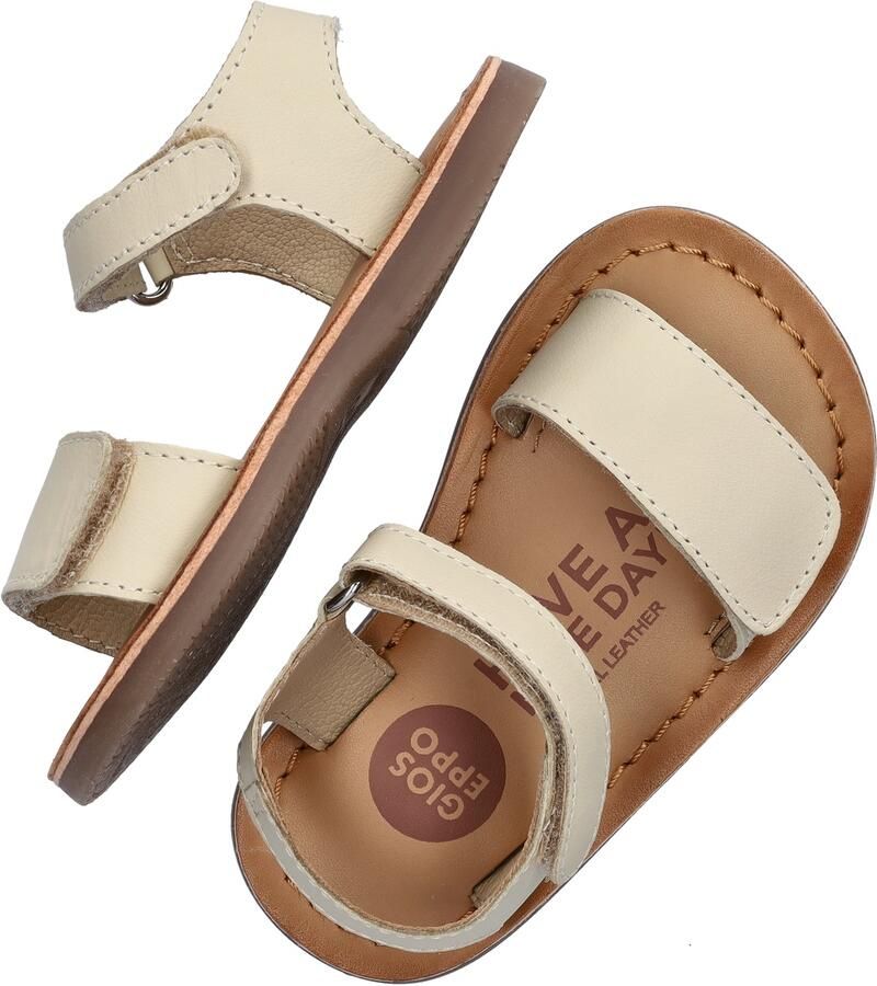 Gioseppo leren sandalen offwhite Ecru Meisjes Leer Effen 20