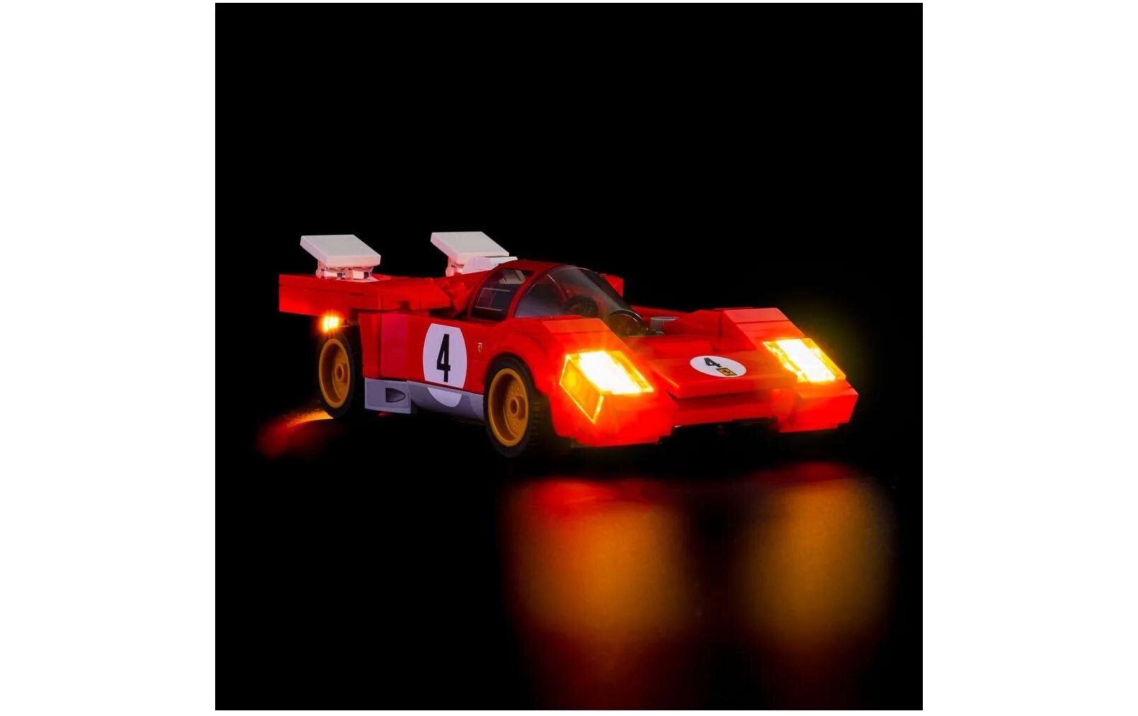 LED-Licht-Set für LEGO® 1970 Ferrari 512 M 76906Light-Kit