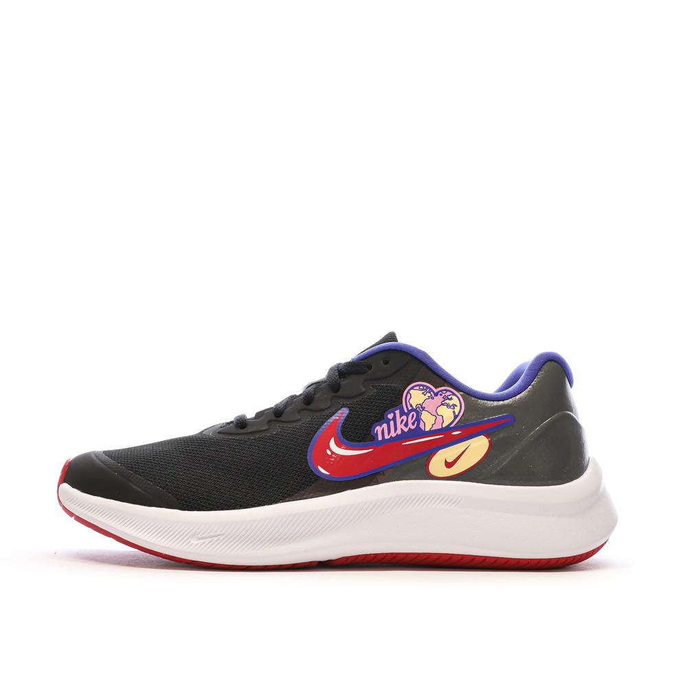 Nike Baskets Noires Junior Nike Star Runner 3