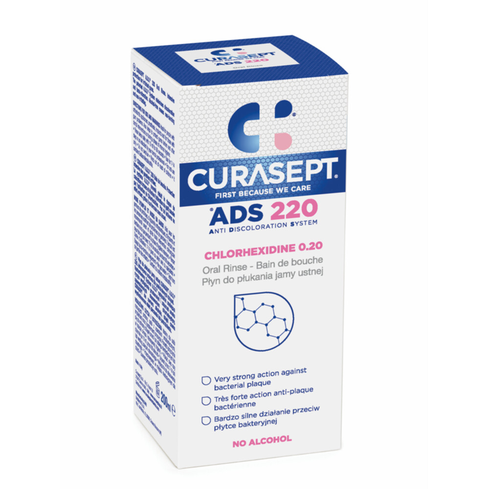 Curasept Mondspoeling 0,20% CHX200 ml