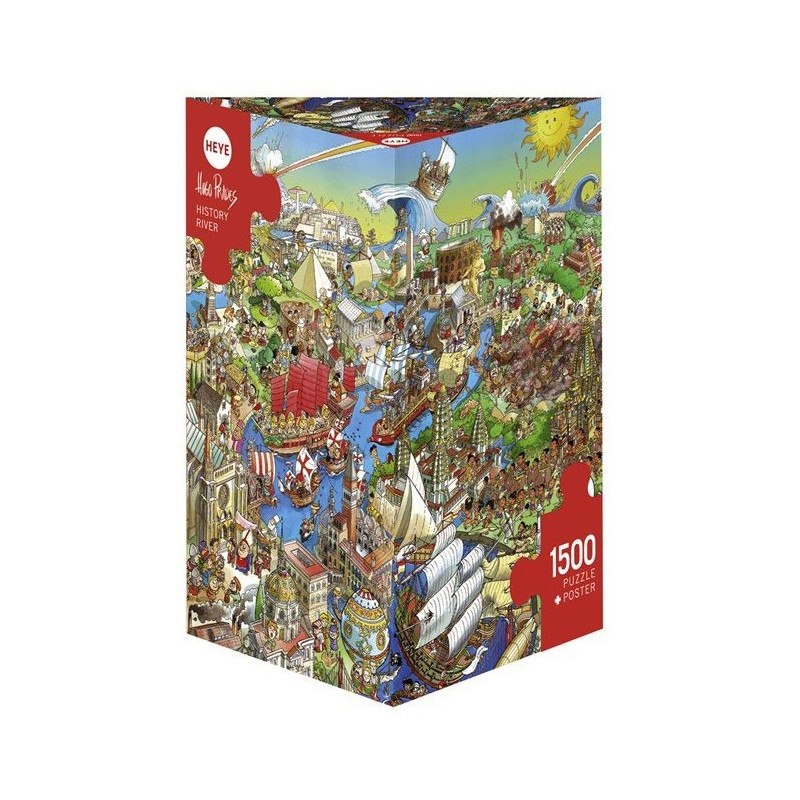 Puzzle 1500 pièces - Prades - History river