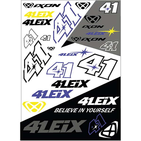 Ixon - Planche stickers Aleix Espargaro 24 Noir / Blanc / Gris / Violet