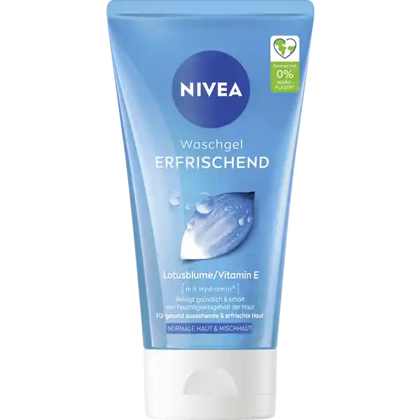 erfrischendes Waschgel