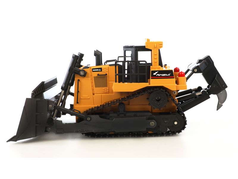 Amewi Bulldozer 1:24, RTR Kleine, ferngesteuerte Planierraupe im Massstab 1:24