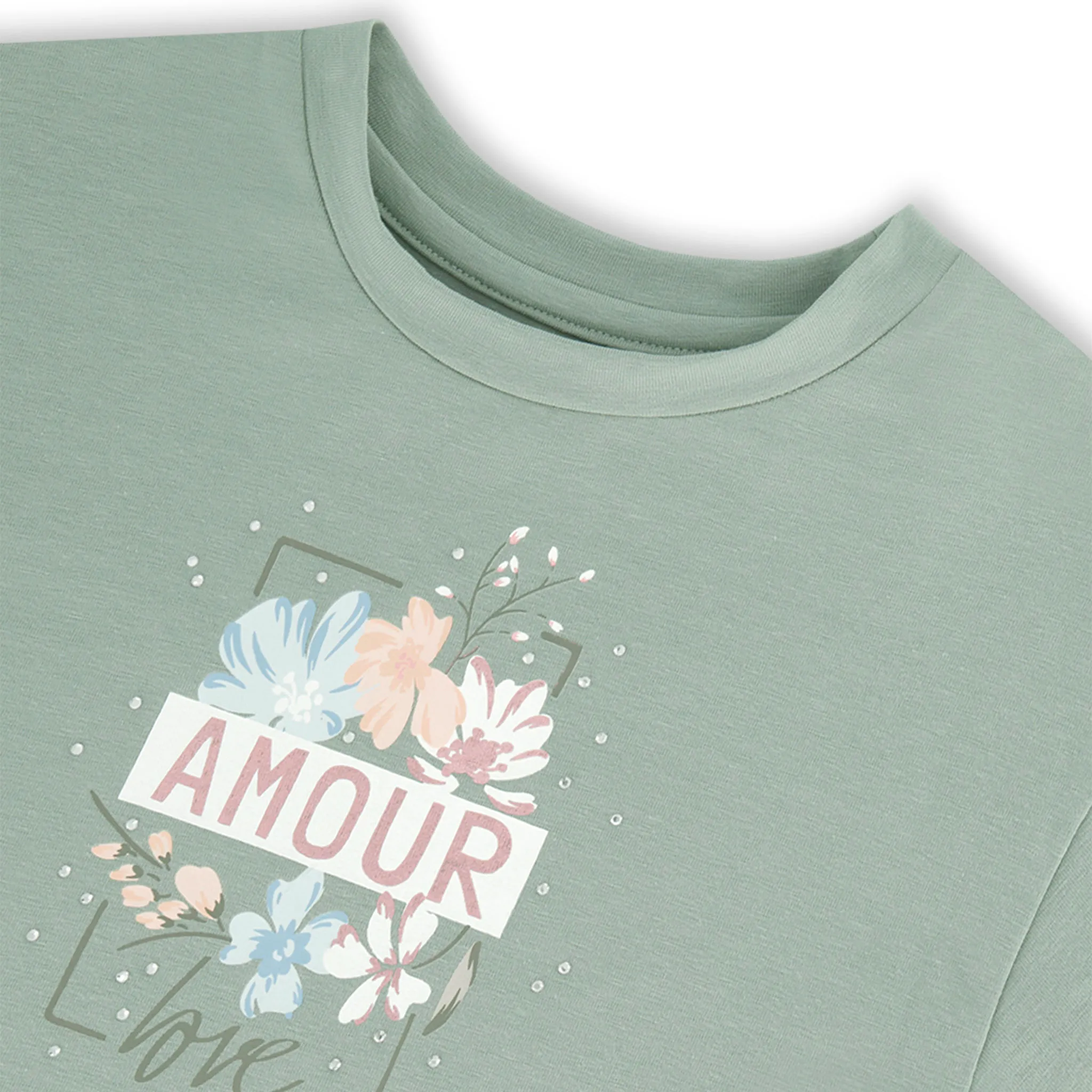 Deux par Deux T-shirt Romantique 7-10ans