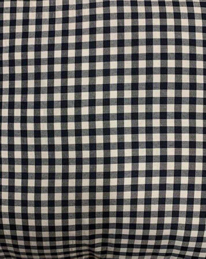 Kissen Infanskids eckig (Farbe: blau kariert)