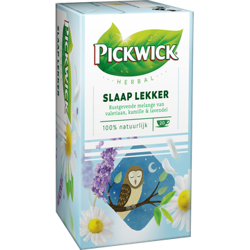 Pickwick Slaap Lekker Kruiden Thee 20 Stuks