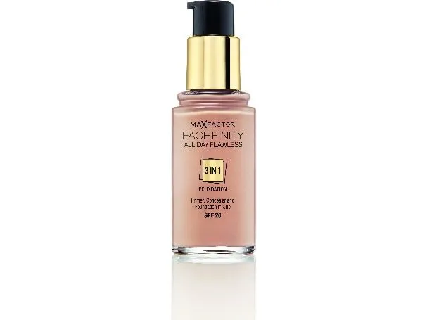 MAX FACTOR FACEFINITY All Day Flawless 3in1 Foundation No. C50 Natural Rose 30ml