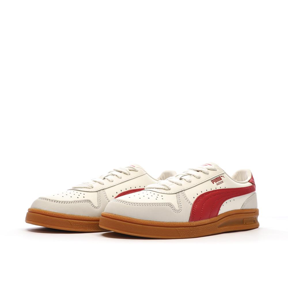 Puma Baskets Beige/Roses Homme Puma Indoor
