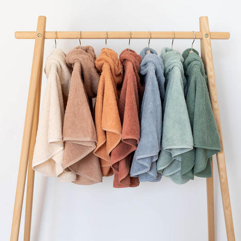 Poncho de Bain 9-36M Terracotta - BEMINI