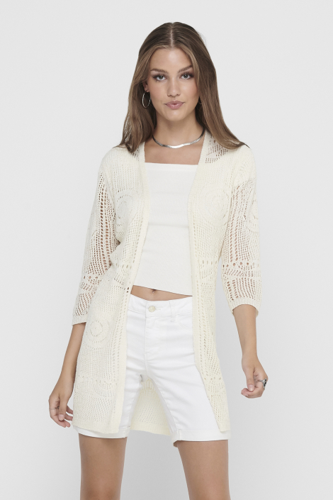 Jacqueline de Yong beige dames vest