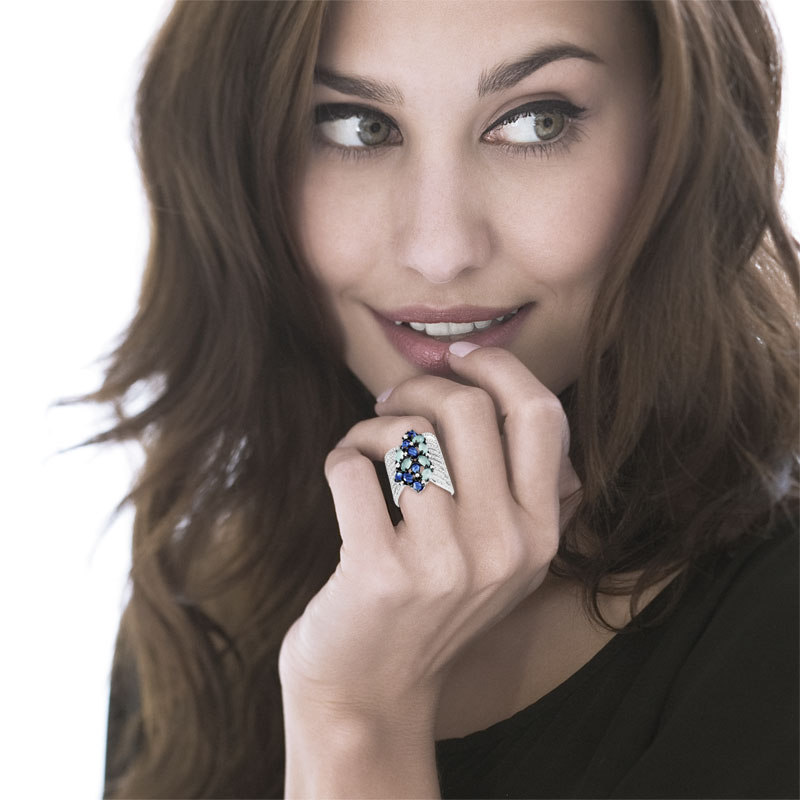 Bague argent 925 zirconia