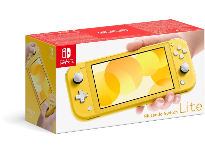Nintendo Handheld Switch Lite Gelb Die Spielkonsole für unterwegs