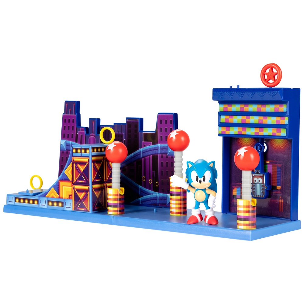 Sonic The Hedgehog 6,35 cm Studiopolis Zone Spielset