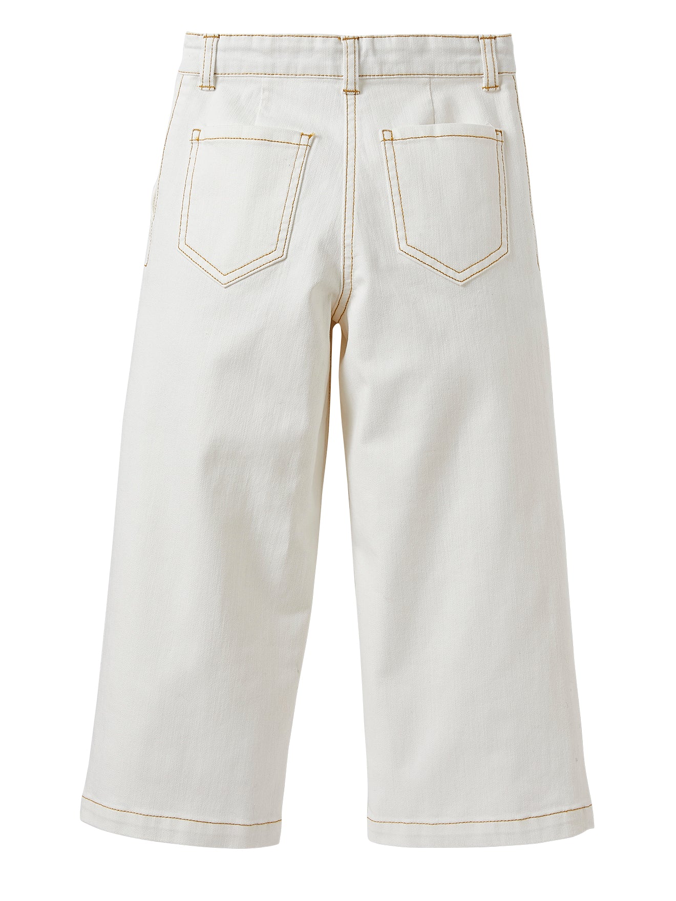 Pantalon Fille large en denim