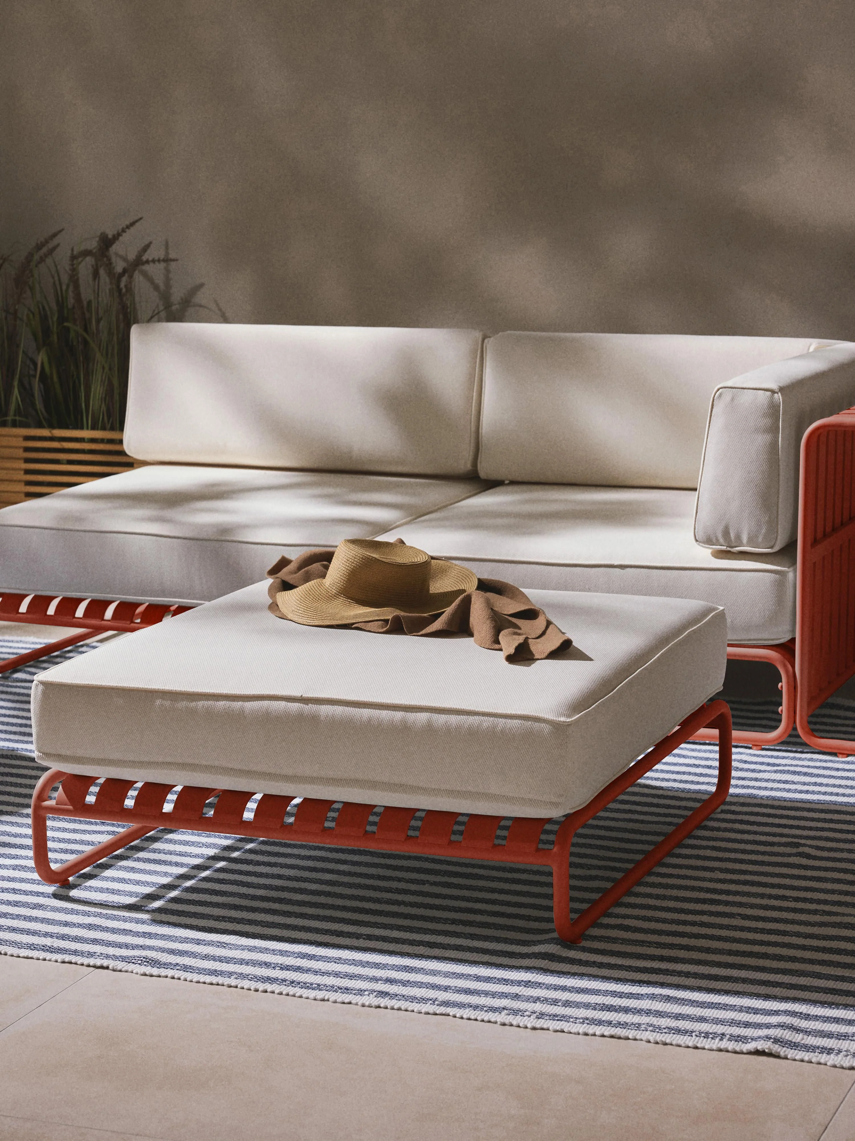 Modulaire tuin loungebank Caio
