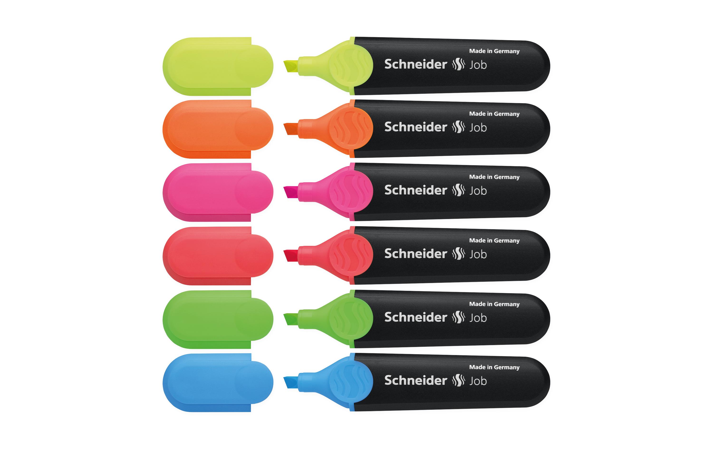Textmarker Job 6er EtuiTextmarker in 6 Farben