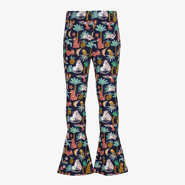 TwoDay meisjes flared broek met jungle print