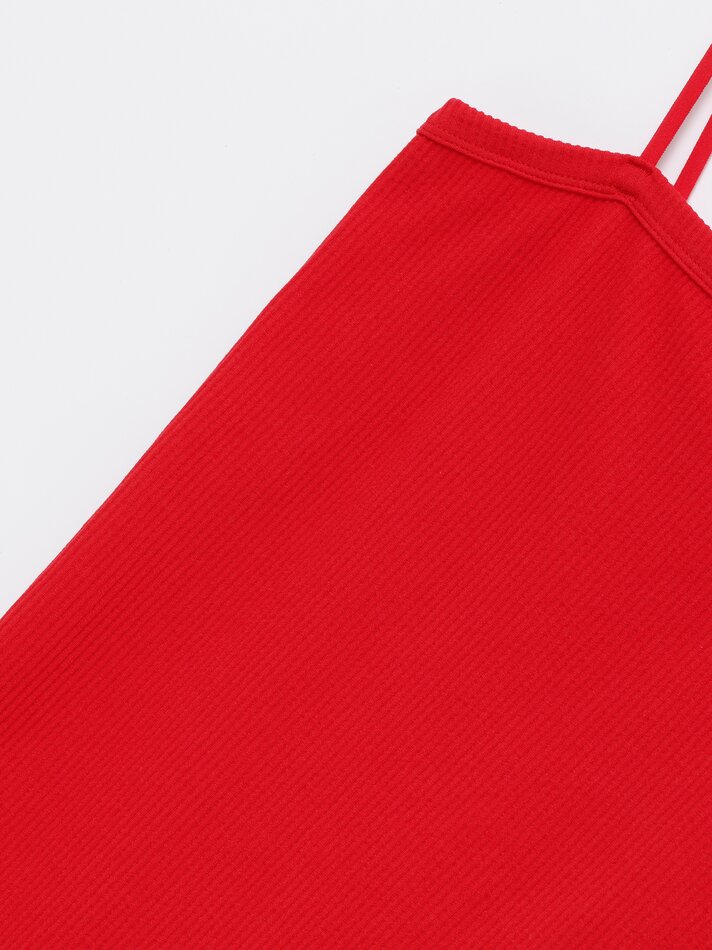 Vestido sem costura - Vermelho