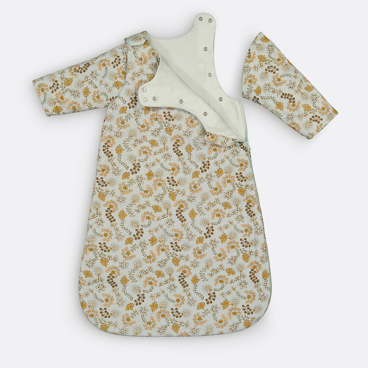 LA REDOUTE INTERIEURS<br>Saco de dormir de algodão com mangas removíveis, Amanda