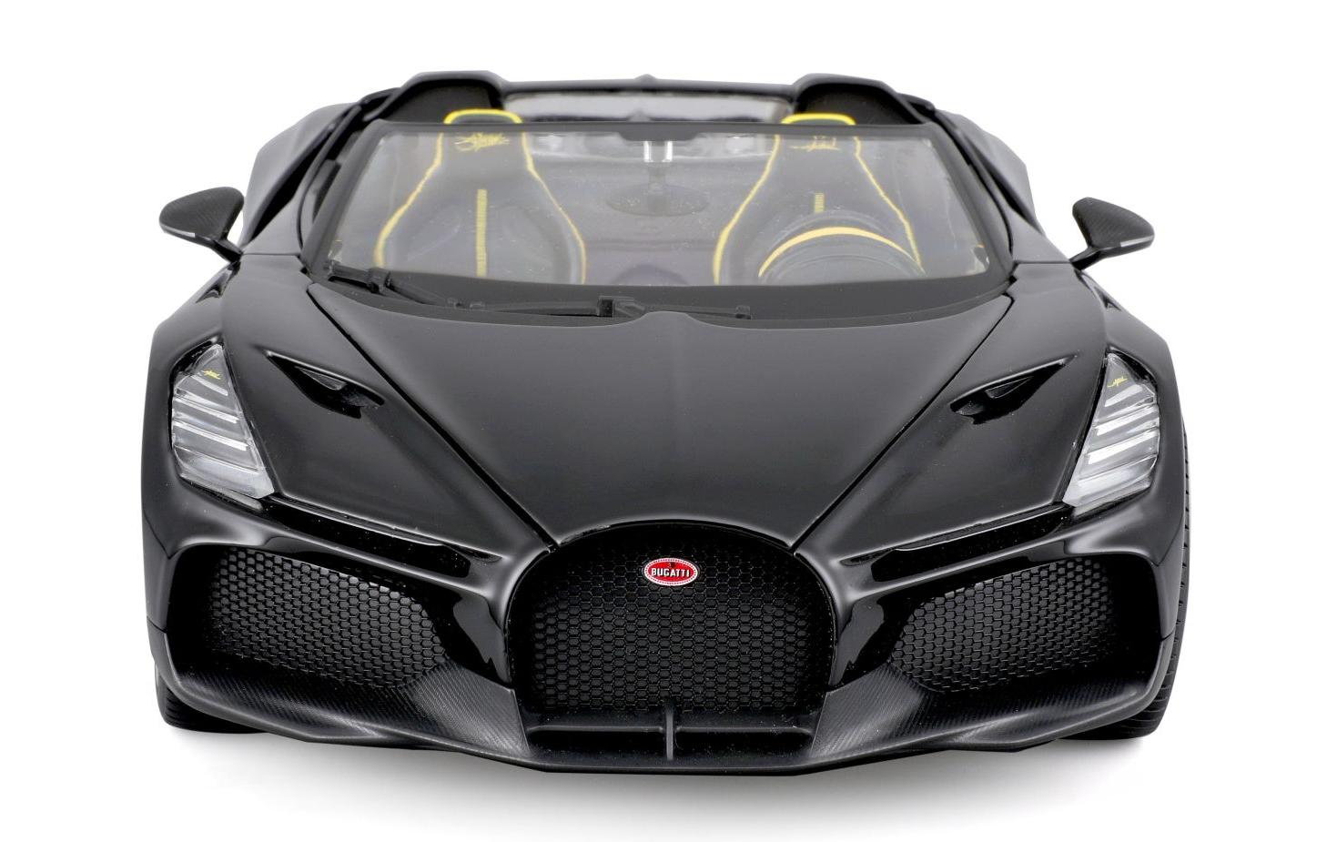 Bugatti Mistral Schwarz 1:18Sammlermodell im Massstab 1:18