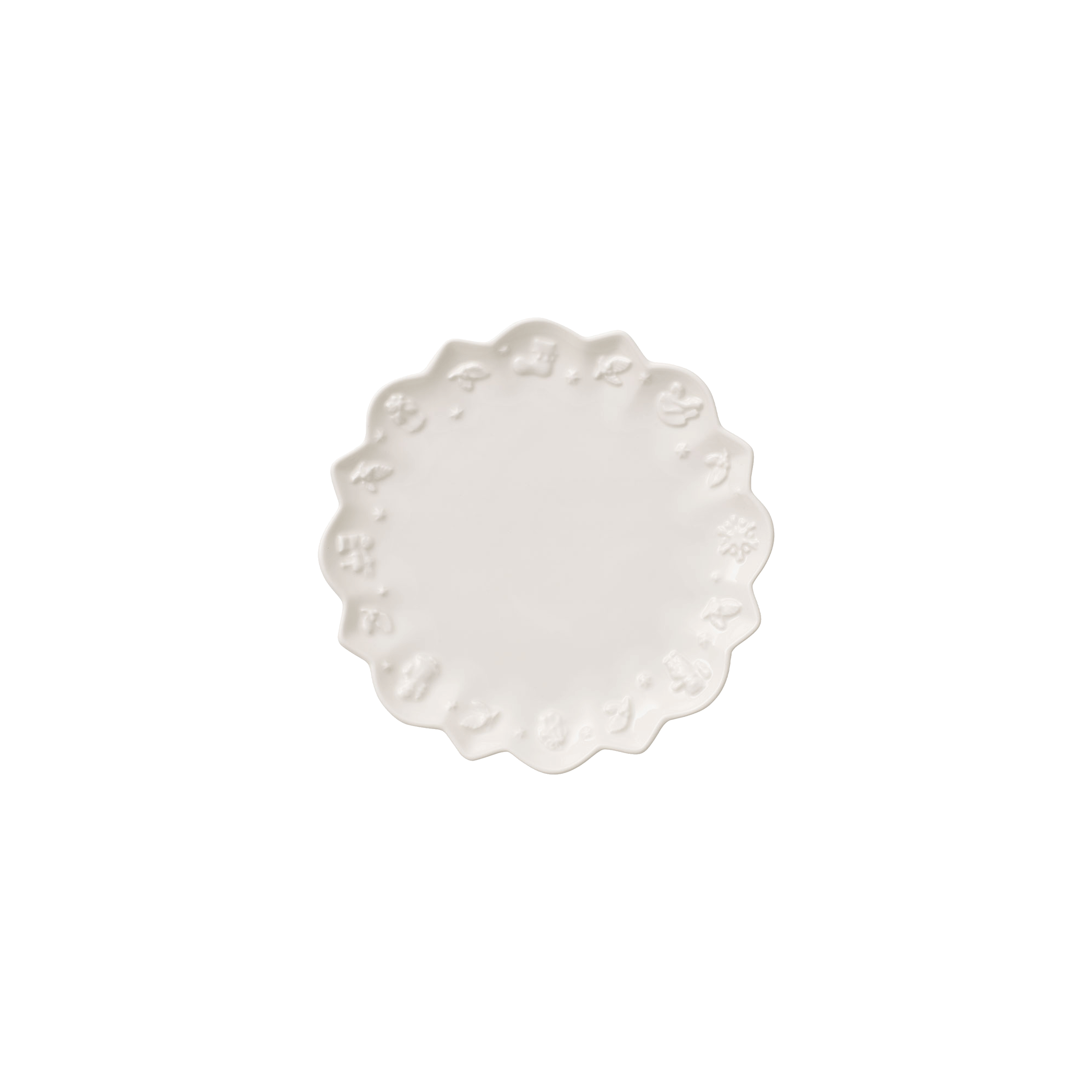 Toy's Delight Royal Classic Coffee cup saucer White, 7.3'', Premium Porcelain