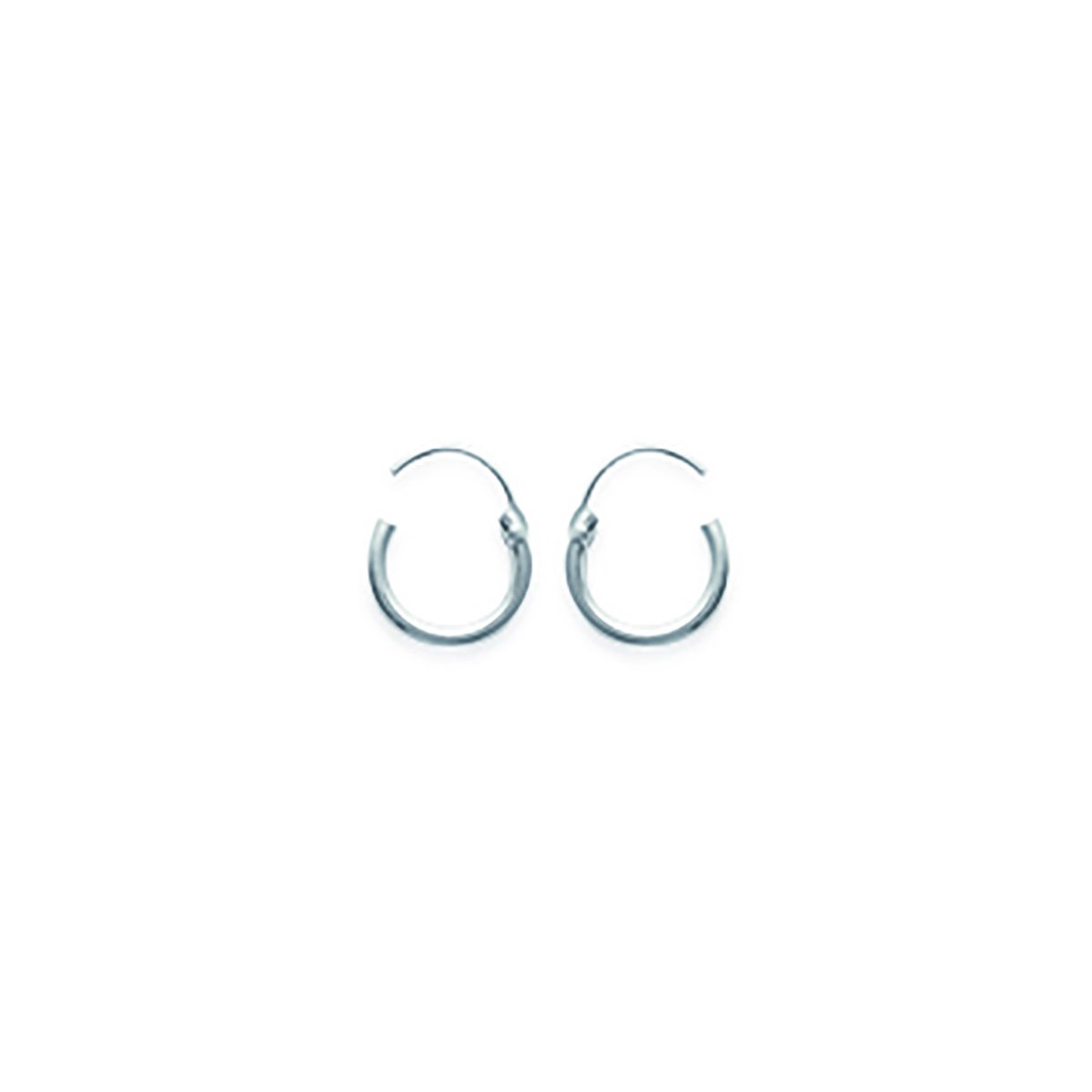 Créoles Brillaxis argent 925 8 mm
