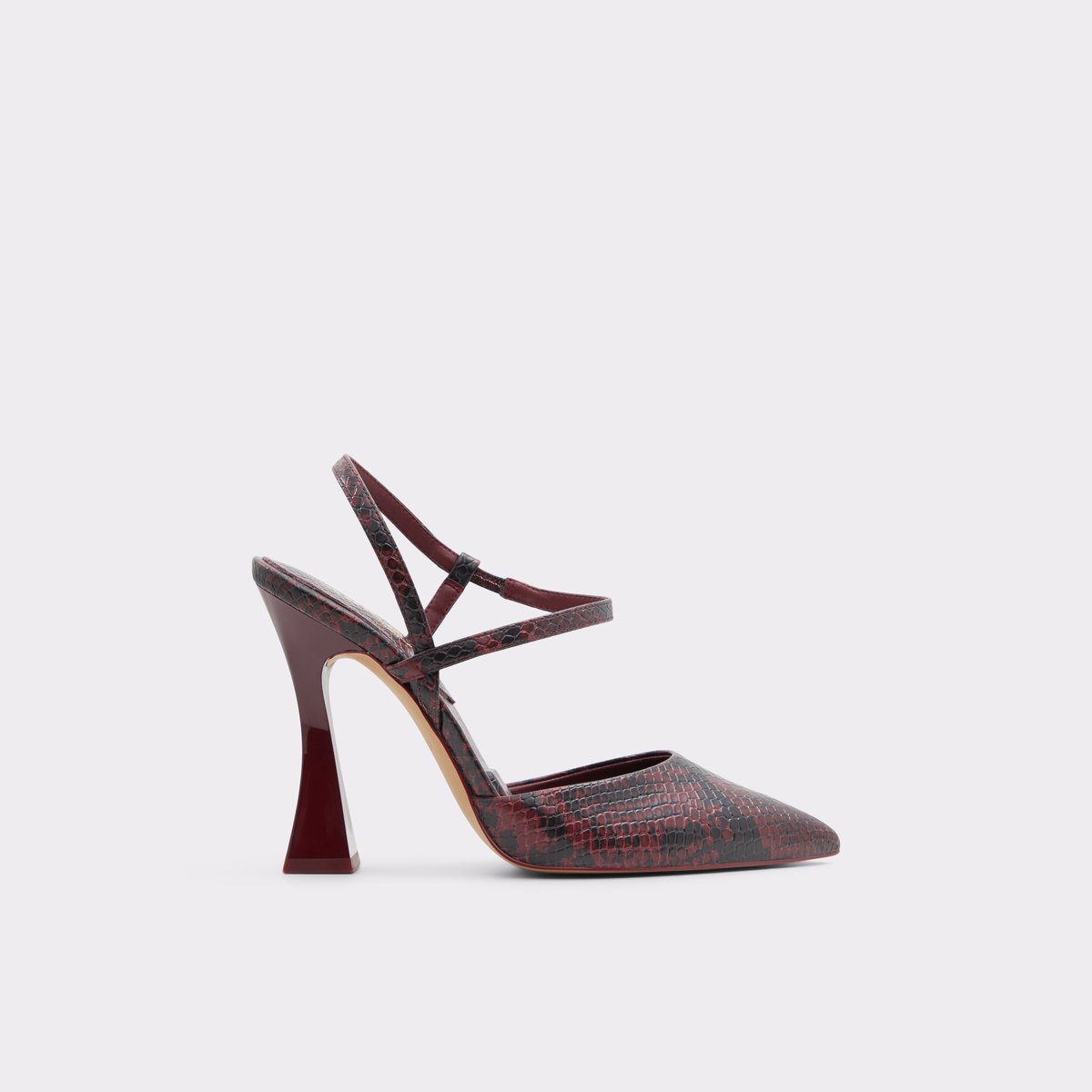 Zaha Purple Women Block Heels