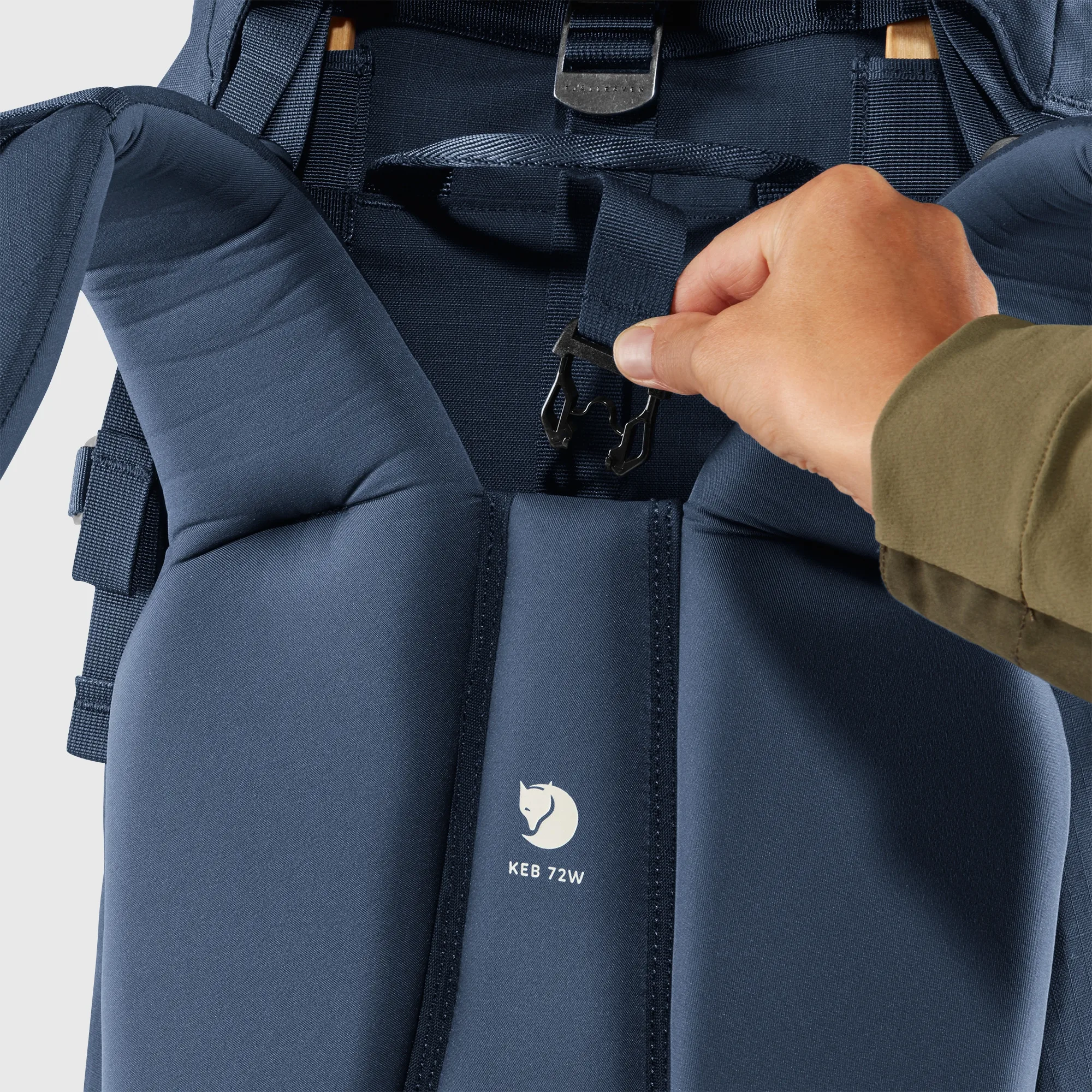 Fjällräven Women's Keb 72 Storm/Dark Navy