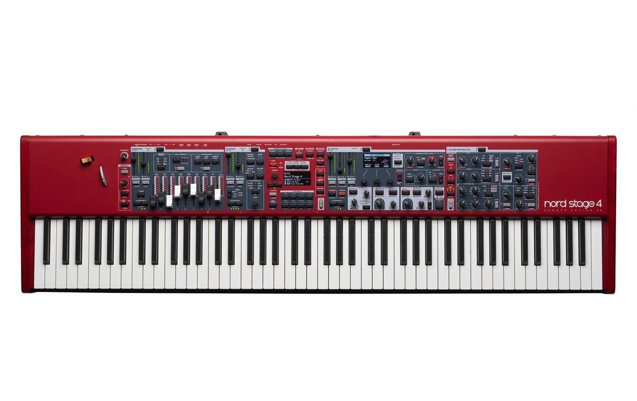 E-Piano Nord Stage 4 – 88 Tasten<br>Piano mit intuitivem, neuen Bedienfelddesign und erstklassiger Tastatur