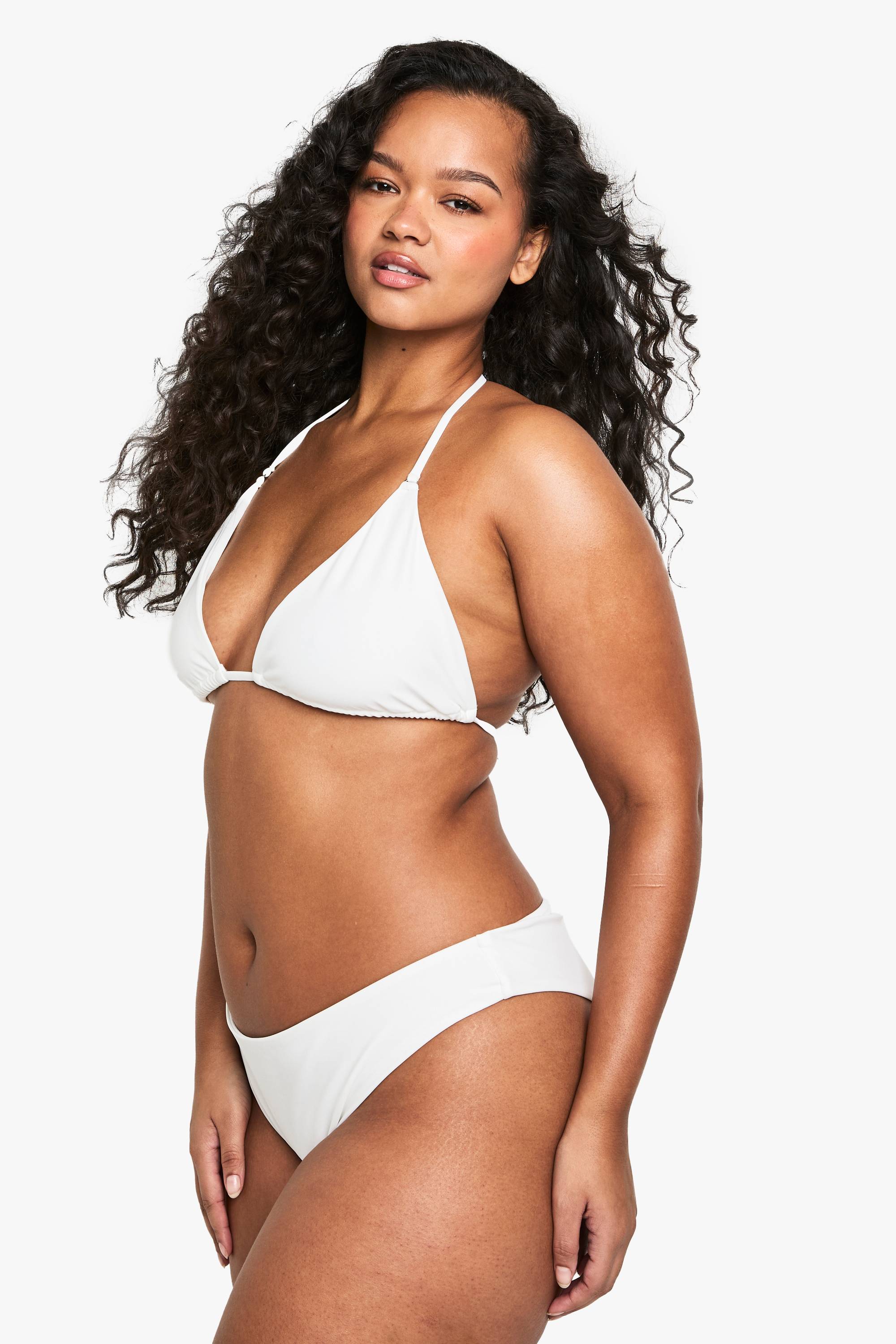 boohoo Plus Swimwear Essentials Culotte à Taille Haute