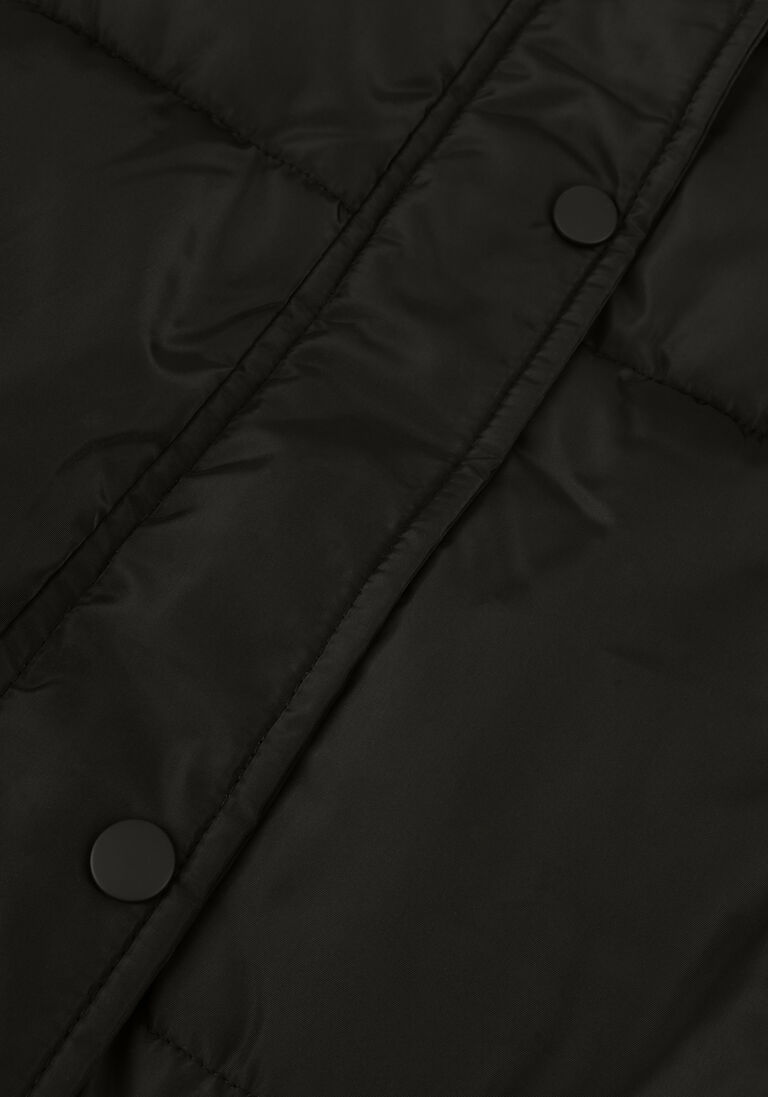 NOTRE-V zwarte notre-v gewatteerde jas puffer coat long