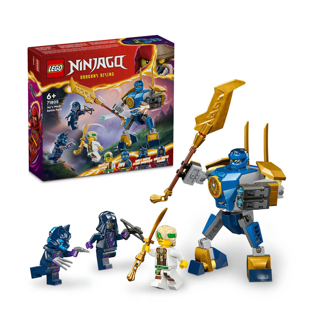 Ninjago FanJay's mecha strijdpakket Dragons Rising Actiefiguur Speelgoed 71805