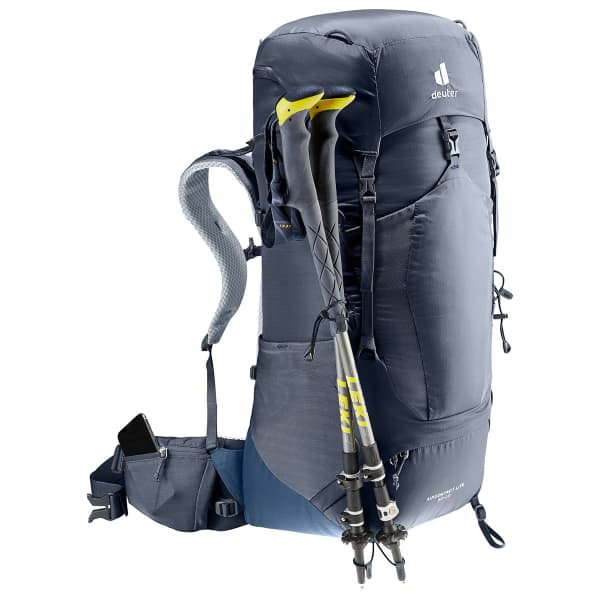 Sac à dos randonnée DEUTER AIRCONTACT LITE 50+10 BLACK-MARINE