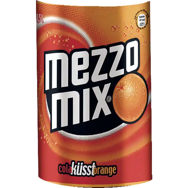 Erfrischungsgetränk 'Cola küsst Orange'
