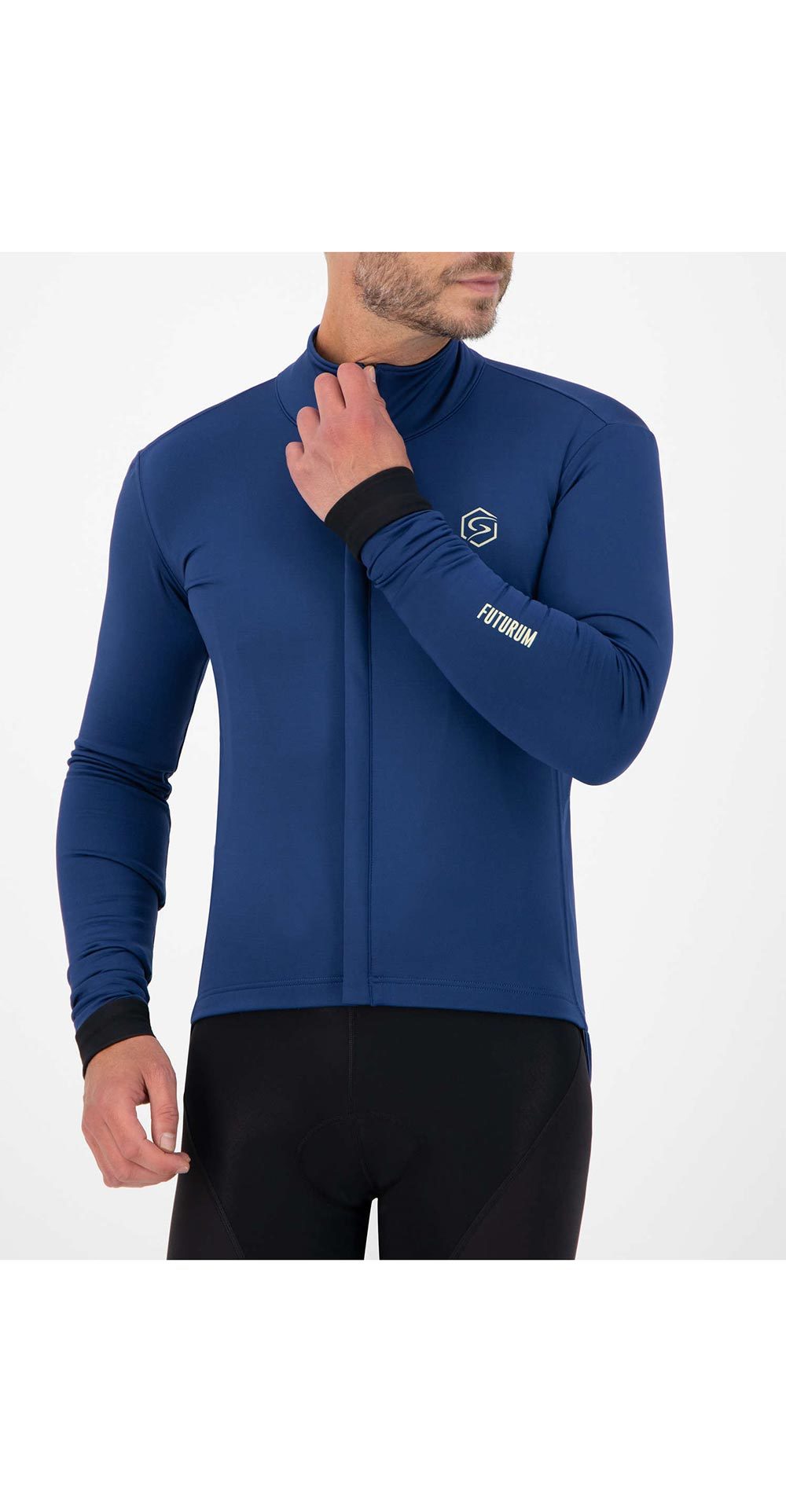 FUTURUM 4 SEASONS II Fietsjack Donker Blauw Heren