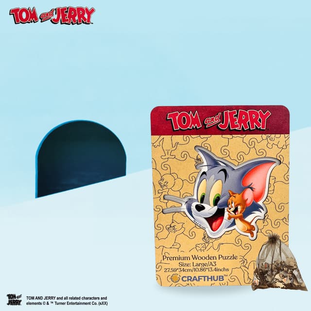Crafthub Tom & Jerry puslespil (Joyful)