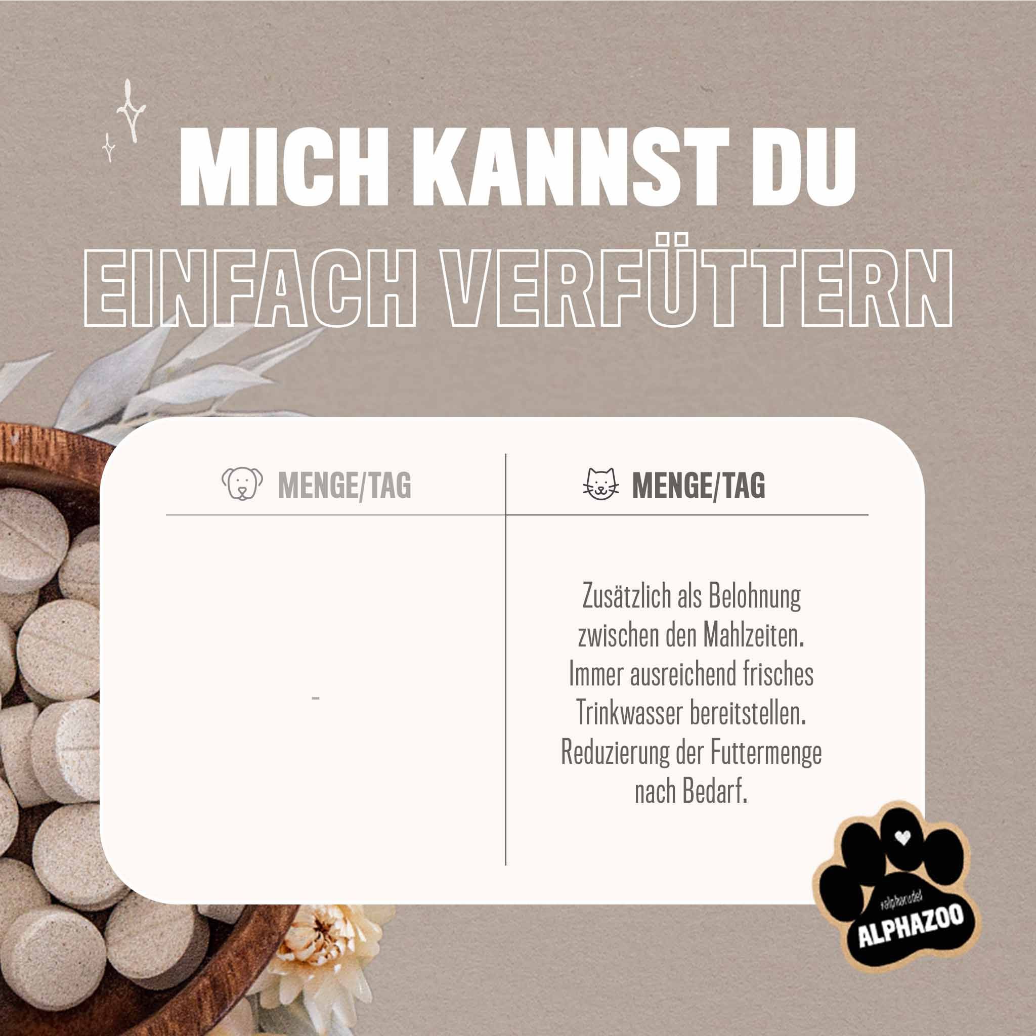 ALPHAZOO Leckerli Ente, Snacks für Katzen