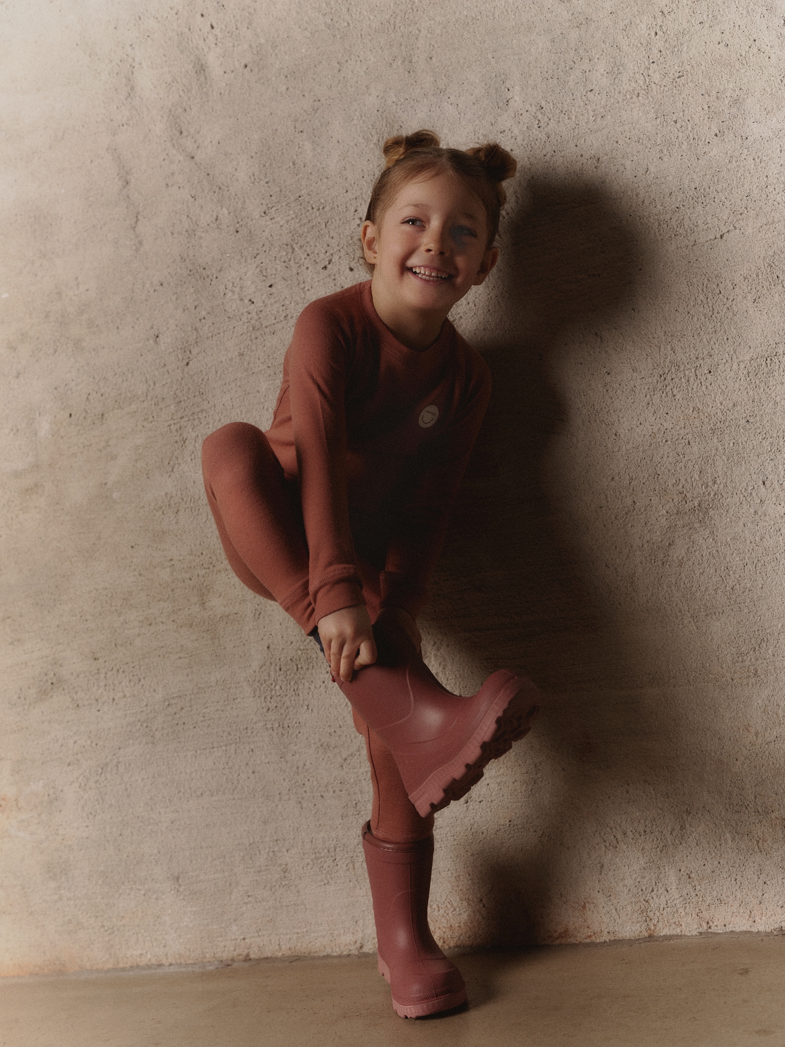 Viking Kids Soft Baselayer Merino Top<br>Varm Top i 2-lag, merino og Bambus