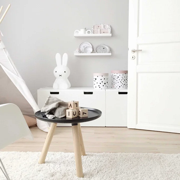 Normann Copenhagen - Tablo Ø 50 cm, weiss / natur
