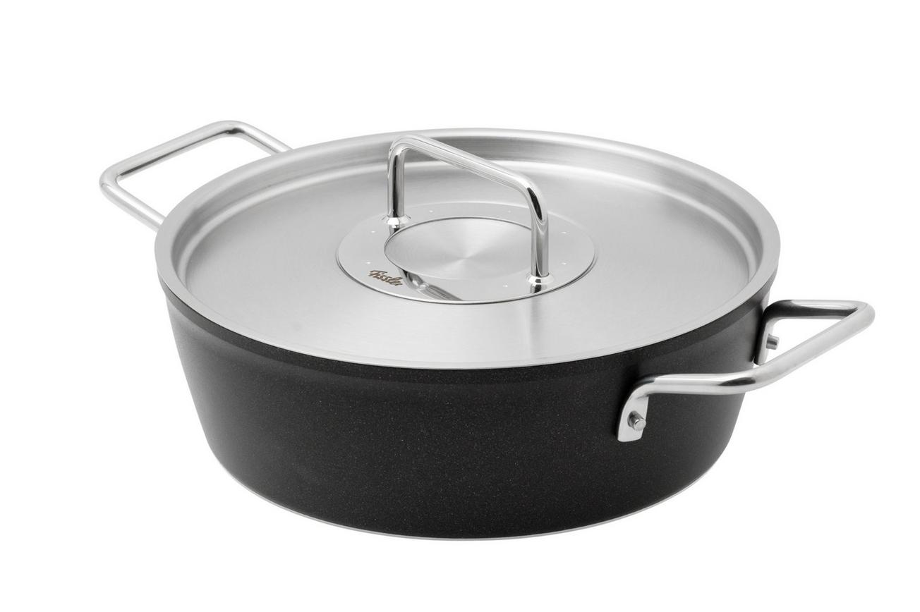 Fissler Adamant 24cm, metalen deksel, braadpan