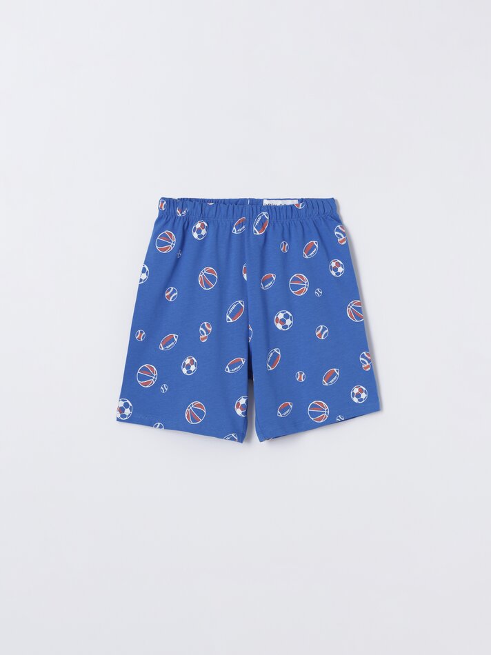 Conjunto de pijama estampado - Branco