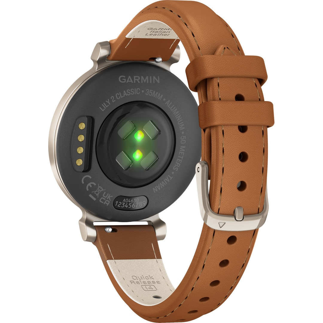 Garmin Lily 2 Classic Smartwatch Coyote Tan / Cremegold