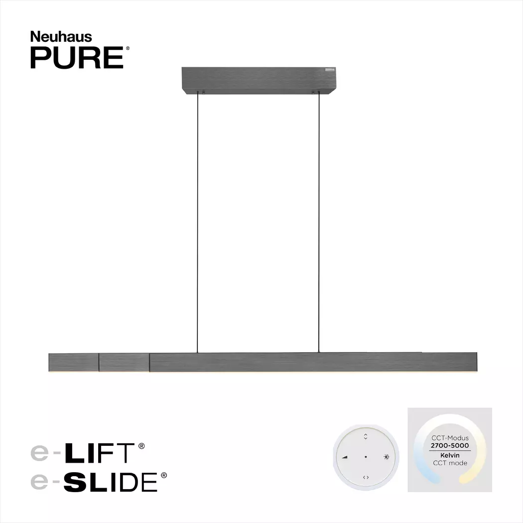 LED-Pendelleuchte Pure-Moto-Rise