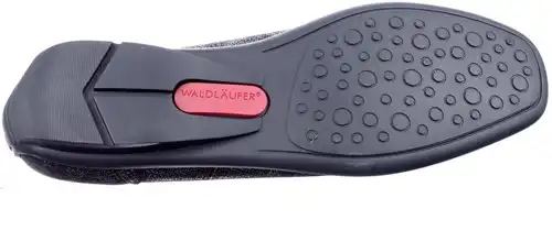 431000 134 H Waldlaufer zwart/brons - maat 9.5 mocassin zwart/brons - maat 9.5 Calandschoen