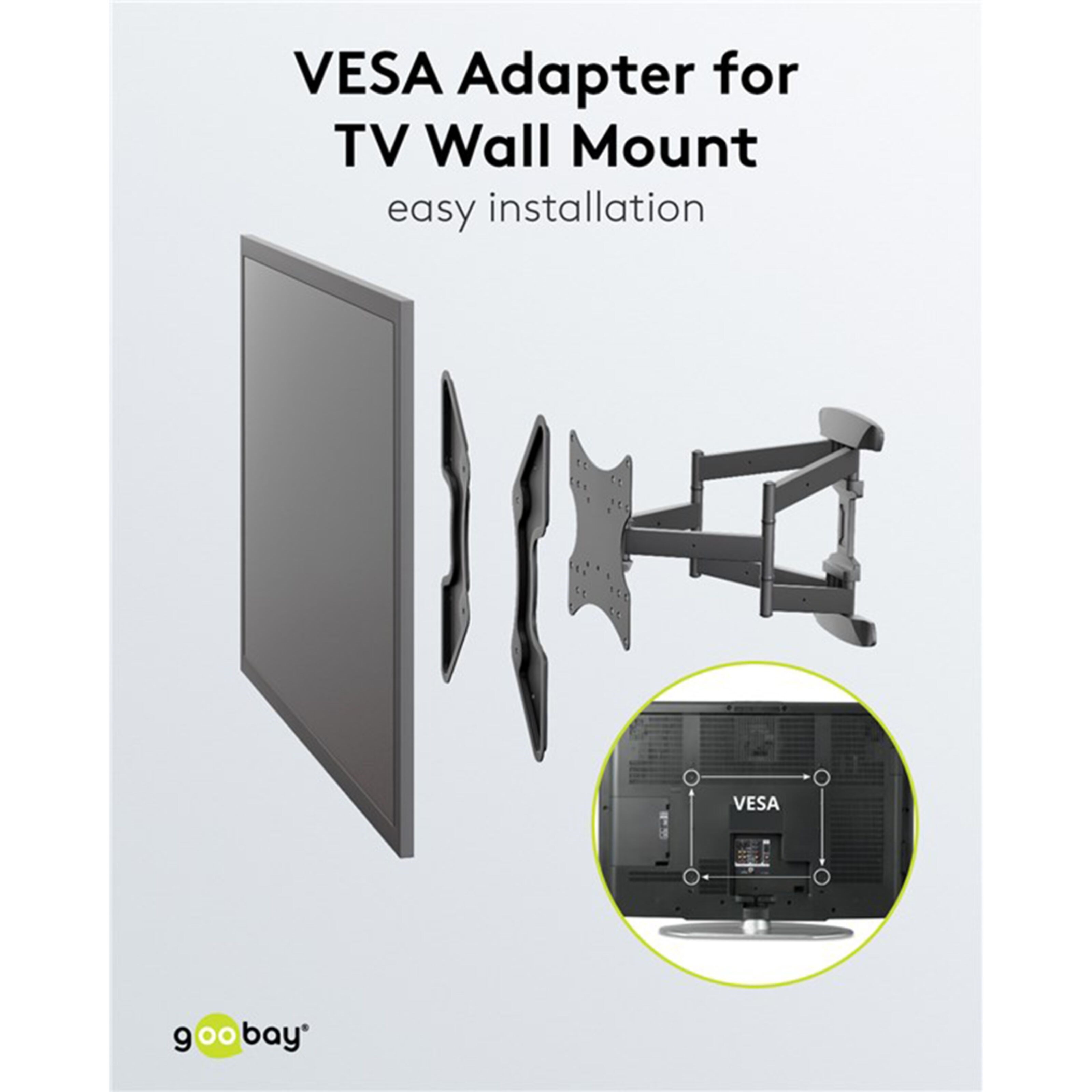 Adapter for VESA-feste