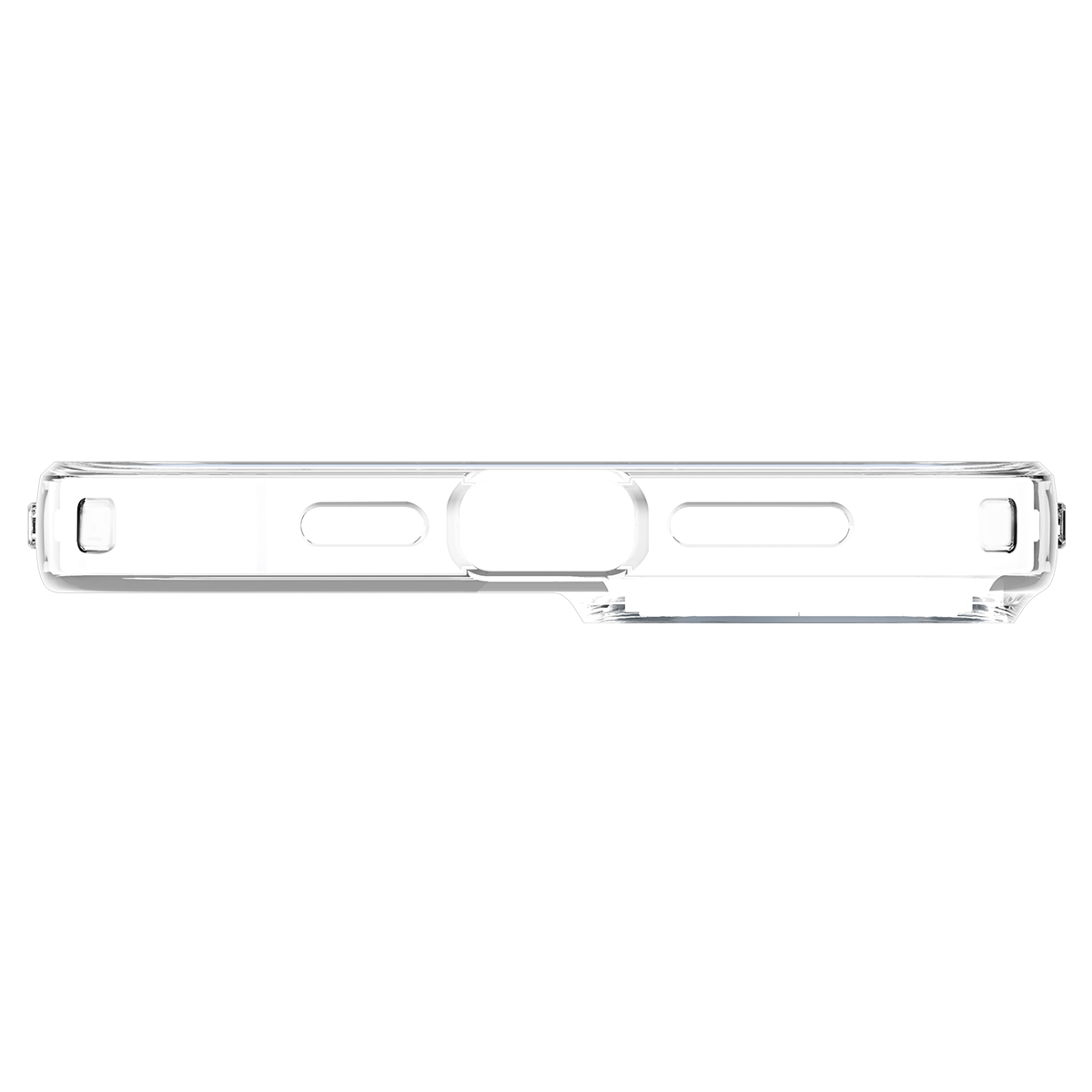 iPhone 15 Liquid Crystal Case Gummi Hülle (ACS06786) - Transparent